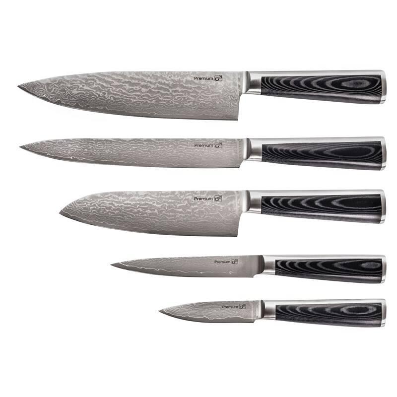 Sada kuchyňských nožů G21 Premium Damascus,