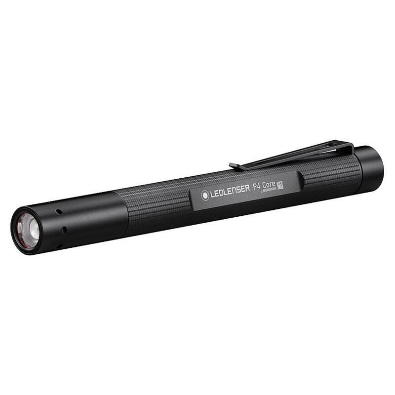 Svítilna LEDLENSER P4 CORE černá, Svítilna, LEDLENSER, P4, CORE, černá