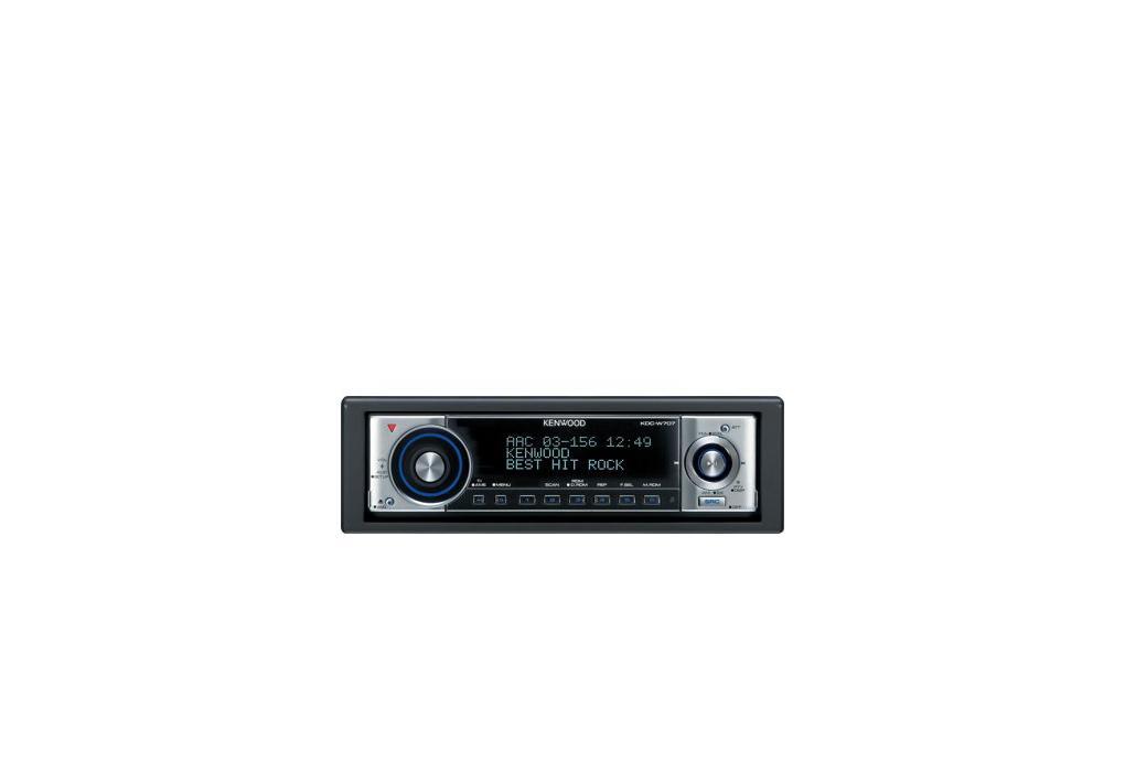 radiopřijímač s CD přehrávačem Kenwood KDC-W707