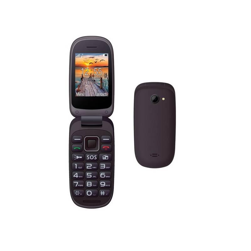 Mobilní telefon MaxCom Comfort MM818 Dual SIM černý