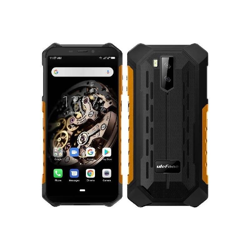 Mobilní telefon UleFone Armor X5 2020 černý oranžový