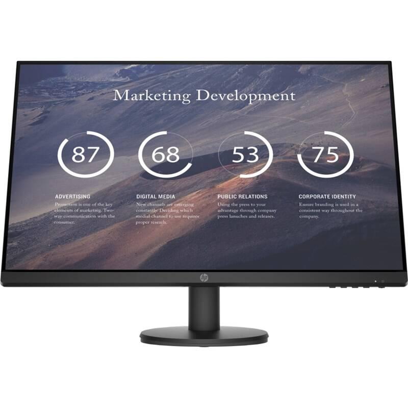 Monitor HP P27v G4 černý
