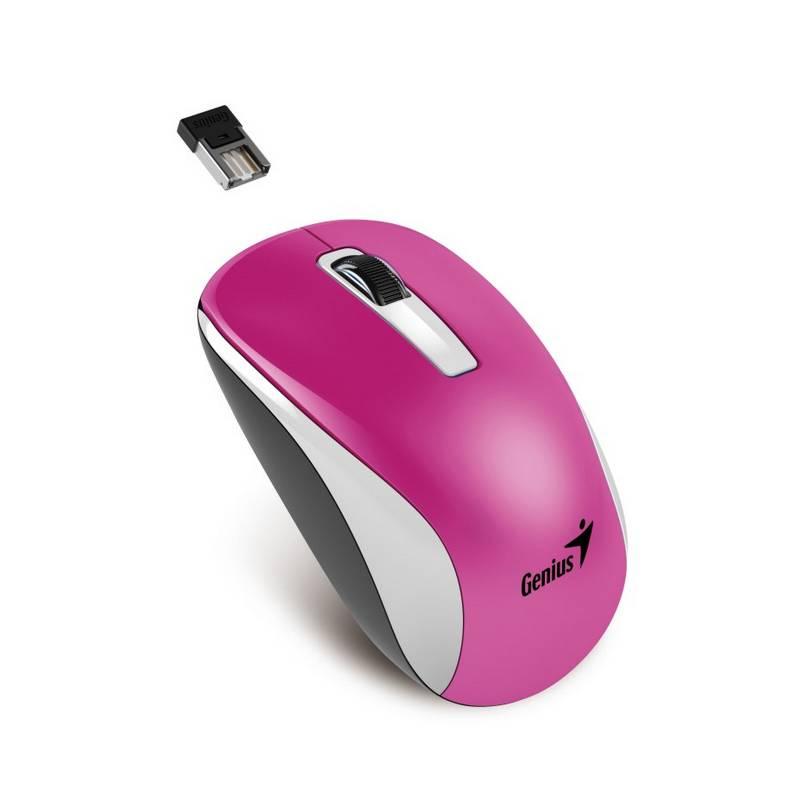Myš Genius NX-7010 růžová, Myš, Genius, NX-7010, růžová