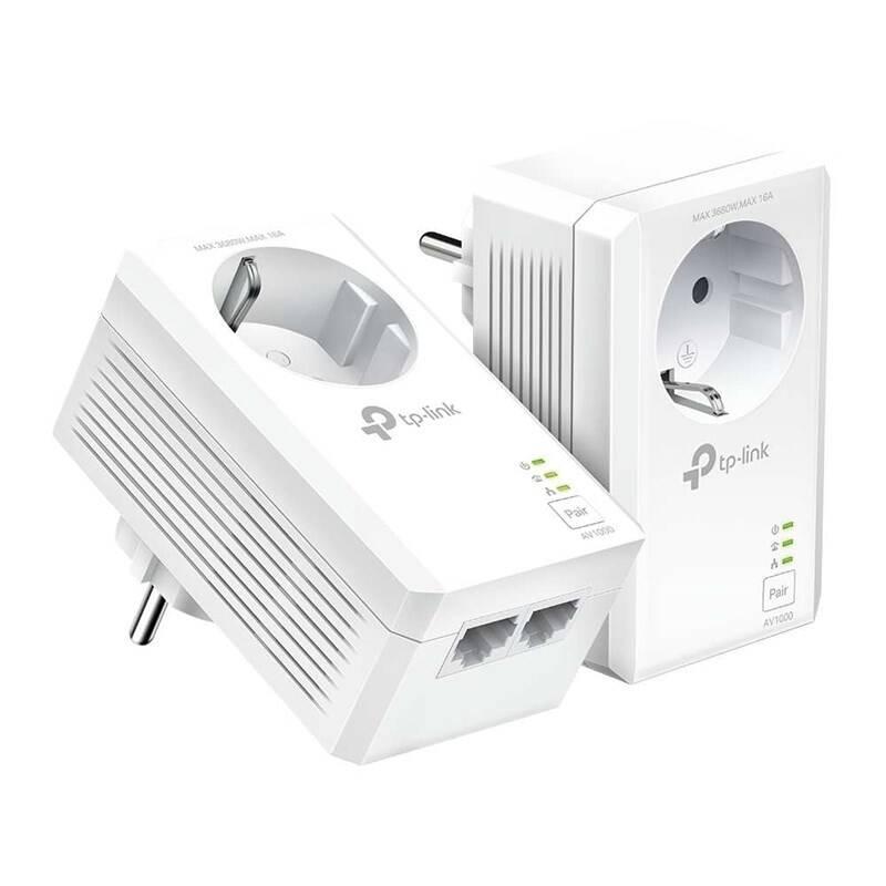 Síťový rozvod LAN po 230V TP-Link TL-PA7027P KIT, Síťový, rozvod, LAN, po, 230V, TP-Link, TL-PA7027P, KIT