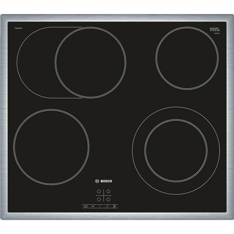 Sklokeramická varná deska Bosch PKN645BA1E černá