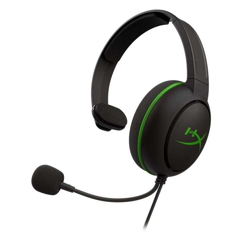 Headset HyperX CloudX Chat pro Xbox černý zelený