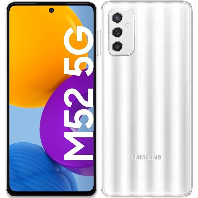Mobilní telefon Samsung Galaxy M52 5G 8GB 128GB bílý