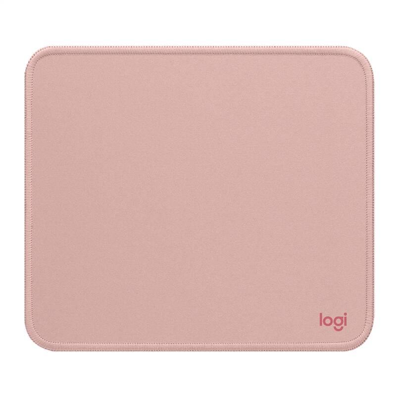 Podložka pod myš Logitech Mouse Pad Studio Series, 20 x 23 cm růžová