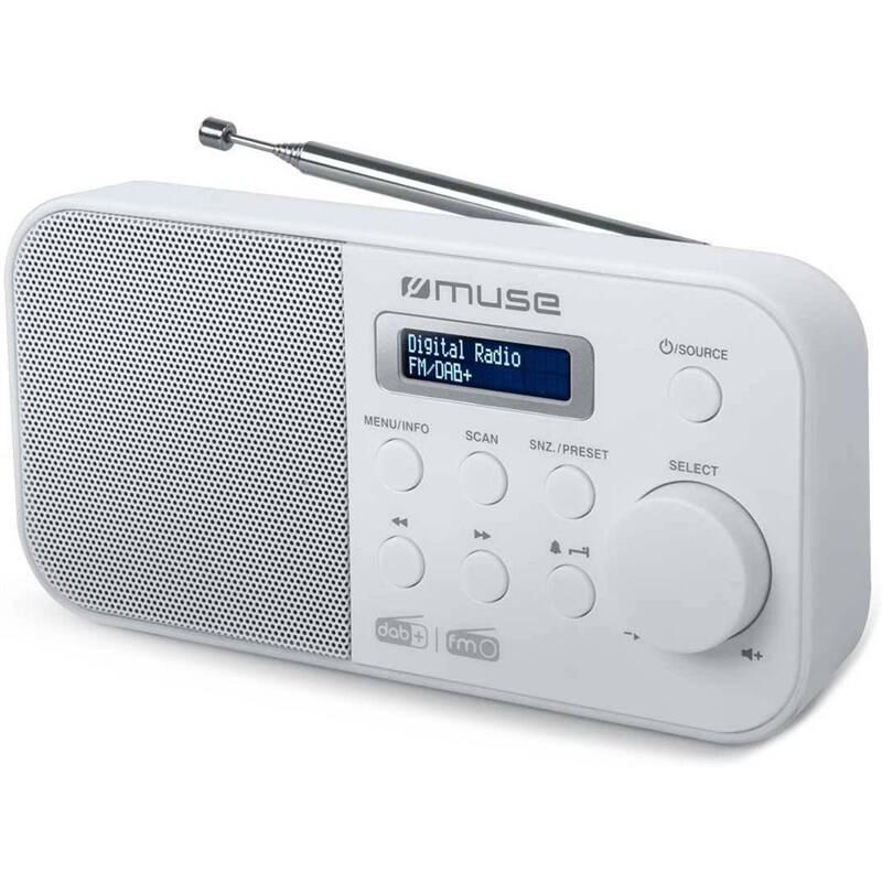 Radiopřijímač s DAB MUSE M-109 DBW