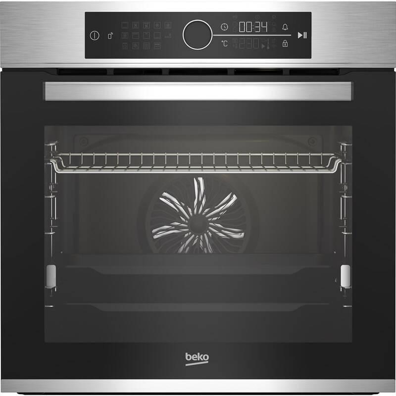 Trouba Beko BBIM12400XPS černá nerez