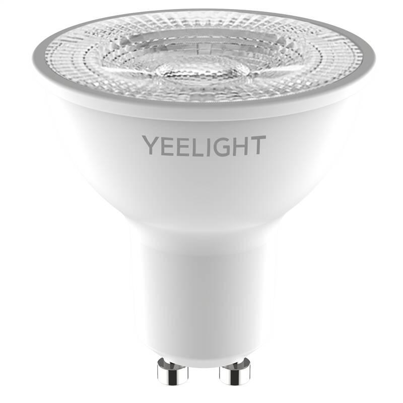 Chytrá žárovka Yeelight Smart Bulb W1, GU10, 4,8W, teplá bílá, stmívatelná, 4ks