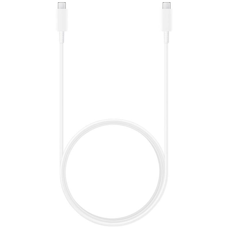 Kabel Samsung USB-C USB-C, 5A, 1,8m bílý, Kabel, Samsung, USB-C, USB-C, 5A, 1,8m, bílý