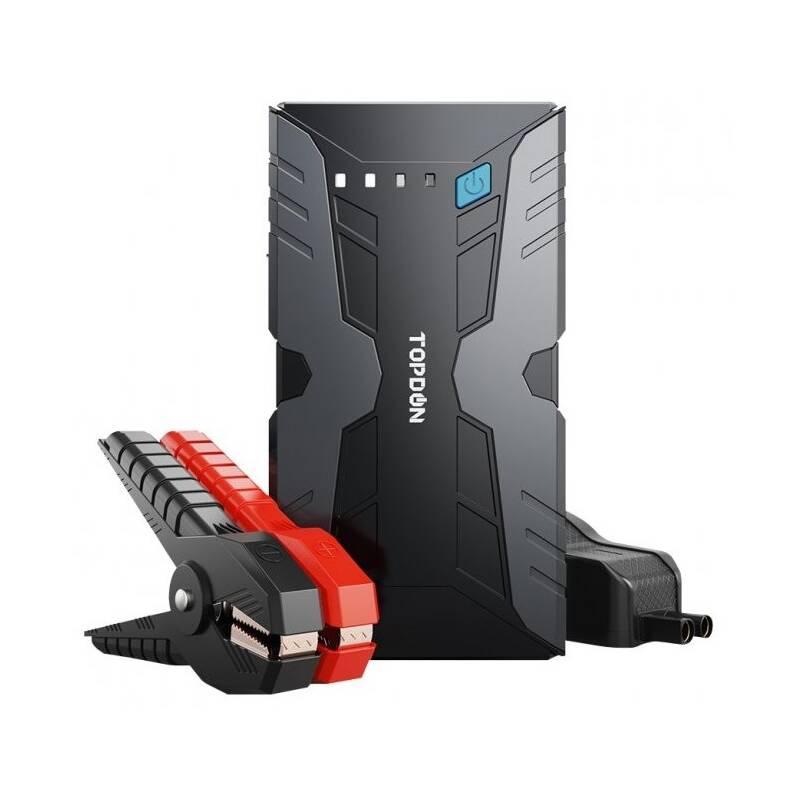 Powerbank Topdon Car Jump Starter Volcano 1200, 12800 mAh černá