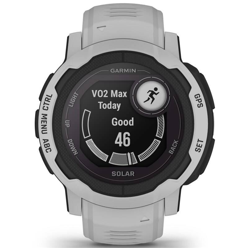 GPS hodinky Garmin Instinct 2 Solar - Mist Gray, GPS, hodinky, Garmin, Instinct, 2, Solar, Mist, Gray