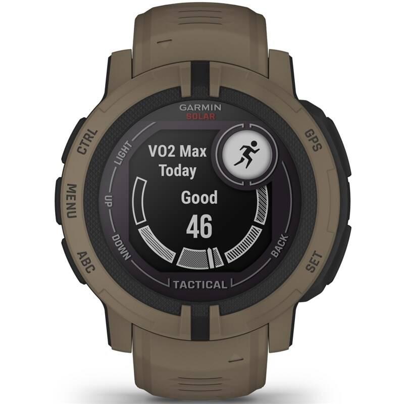 GPS hodinky Garmin Instinct 2 Solar Tactical Edition - Coyote Tan