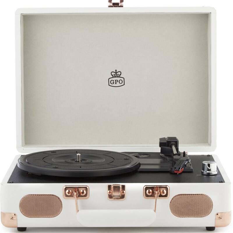 Gramofon GPO Soho bílý