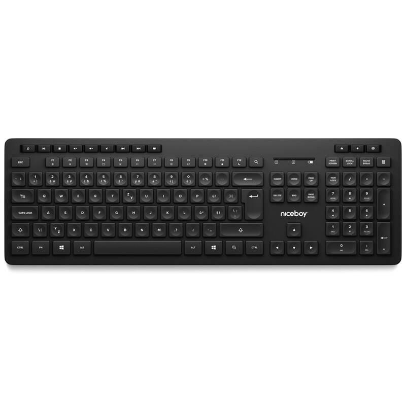 Klávesnice Niceboy Office K10 černá