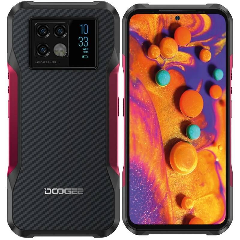 Mobilní telefon Doogee V20 5G Night Vision vínový