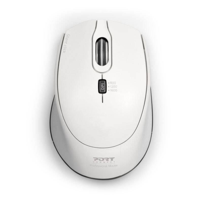 Myš PORT CONNECT Silent USB-A USB-C