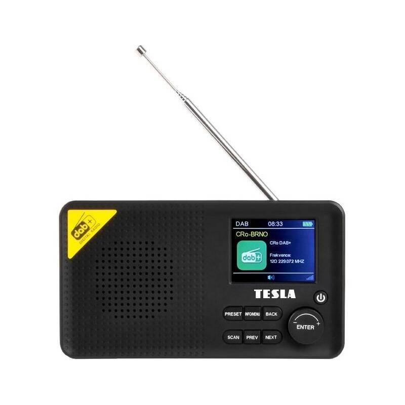 Radiopřijímač s DAB Tesla Sound DAB65