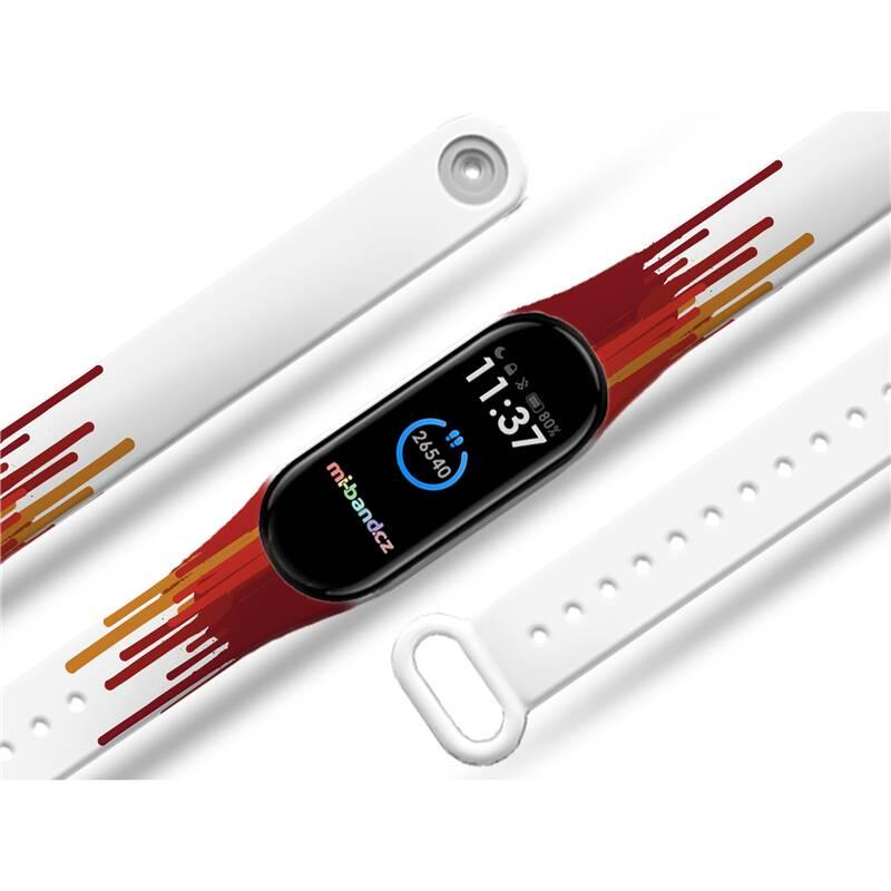 Řemínek Mi-Band na Xiaomi Mi Band 3 4 - motiv Barvy podzimu, bílý, Řemínek, Mi-Band, na, Xiaomi, Mi, Band, 3, 4, motiv, Barvy, podzimu, bílý