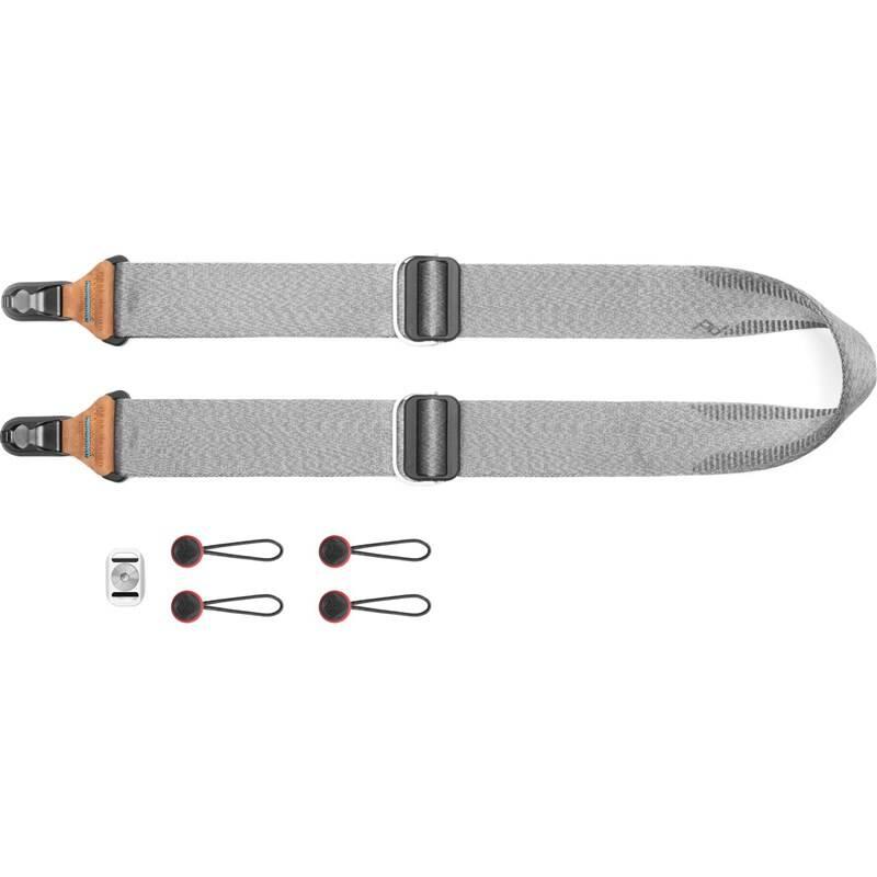 Popruh Peak Design Slide šedý