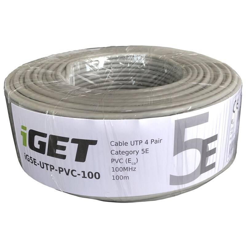 Kabel iGET Cat.5E UTP PVC Eca