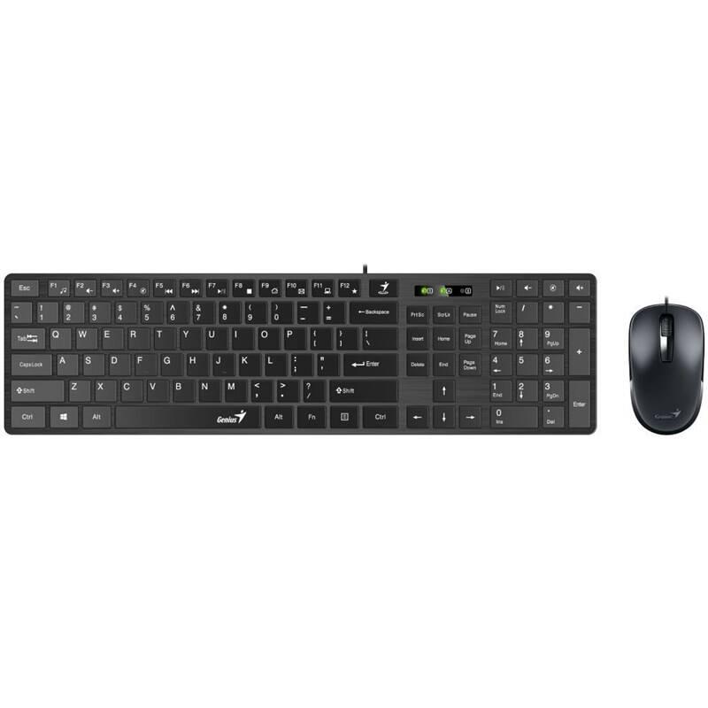 Klávesnice s myší Genius SlimStar C126,