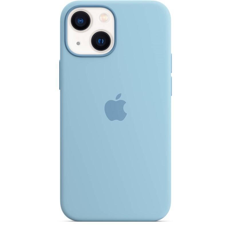 Kryt na mobil Apple Silicone Case s MagSafe pro iPhone 13 – oblačně modrý