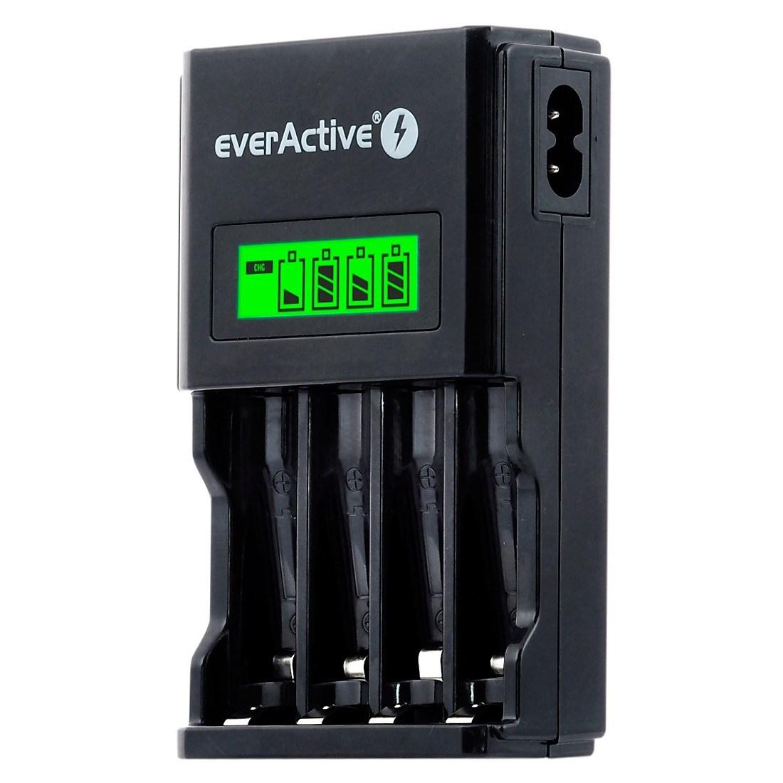 Nabiječka baterií EverActive NC-450 LCD AA/AAA (EN), Nabiječka, baterií, EverActive, NC-450, LCD, AA/AAA, EN,