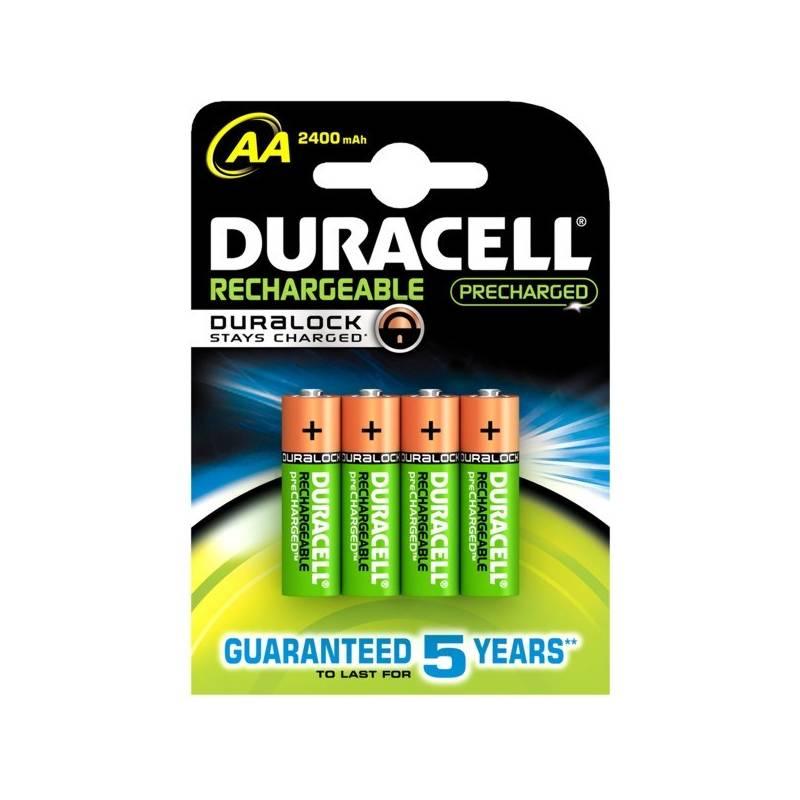 Baterie nabíjecí Duracell StayCharged AA 2500 mAh, 4ks