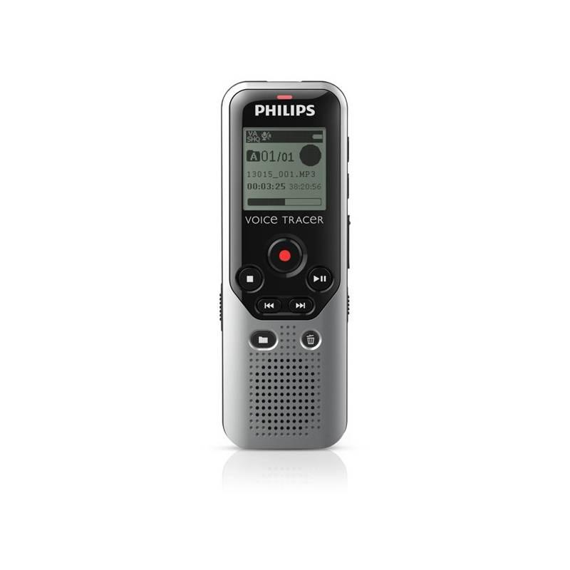 Diktafon Philips DVT1200 stříbrný