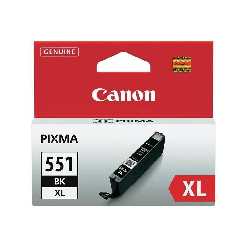 Inkoustová náplň Canon CLI-551XL BK, 4425 stran - originální černá
