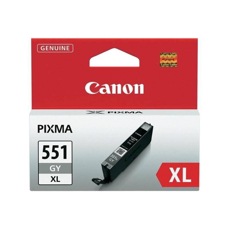 Inkoustová náplň Canon CLI-551XL GY, 3350 stran - originální šedá