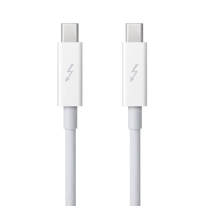 Kabel Apple Thunderbolt, 0.5 m bílý