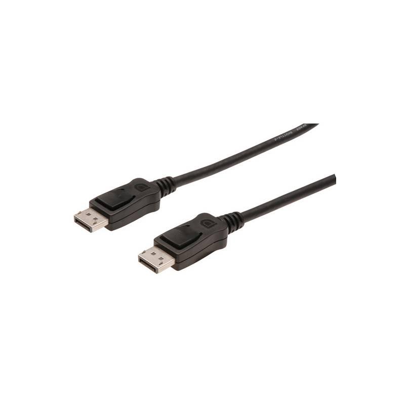 Kabel Digitus DisplayPort, 2m černý