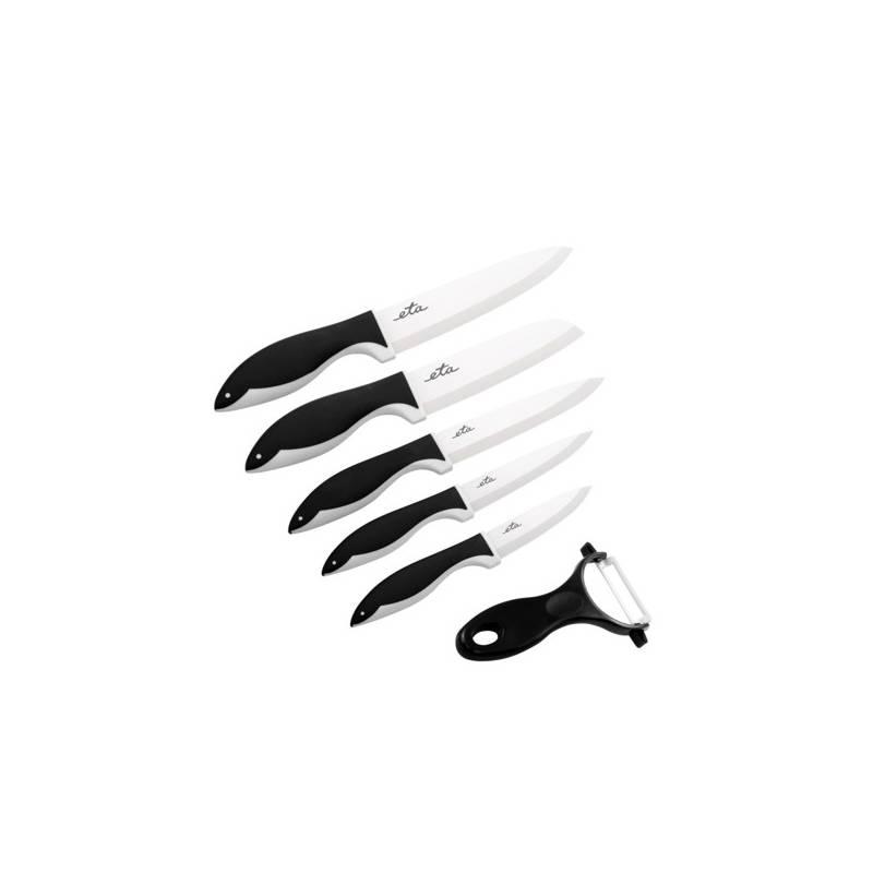 Sada kuchyňských nožů ETA keramické nože 5 ks černá
