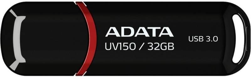 USB Flash ADATA UV150 32GB černý, USB, Flash, ADATA, UV150, 32GB, černý