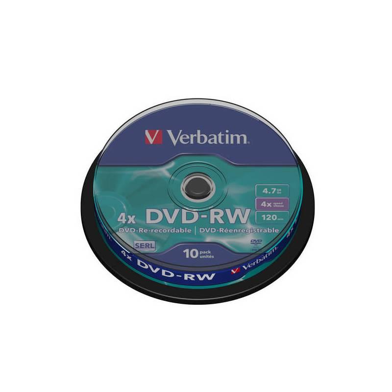 Disk Verbatim DVD-RW 4,7GB, 4x, 10-cake