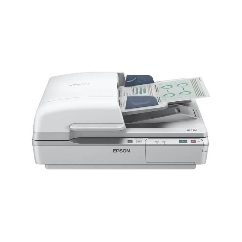 Skener Epson WorkForce DS-6500 bílý, Skener, Epson, WorkForce, DS-6500, bílý