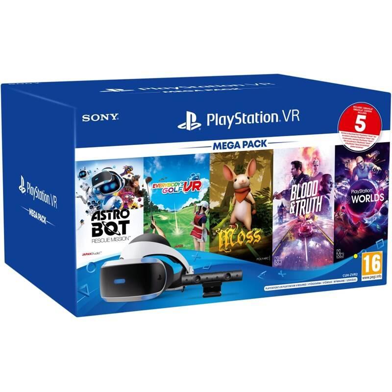 Brýle pro virtuální realitu Sony PlayStation VR kamera NEW! PlayStation Camera adaptor 5 her, Brýle, pro, virtuální, realitu, Sony, PlayStation, VR, kamera, NEW!, PlayStation, Camera, adaptor, 5, her