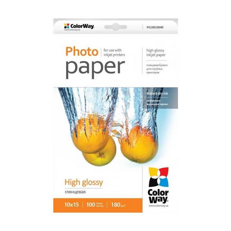 Fotopapír ColorWay 180g m2, 10x15 100