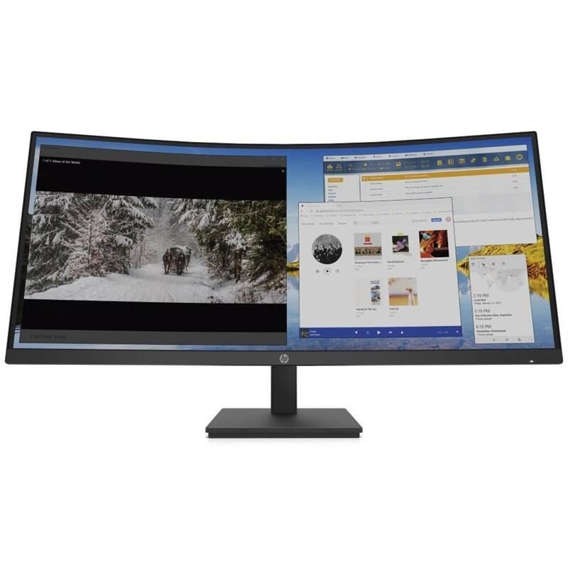 Monitor HP M34d WQHD černý