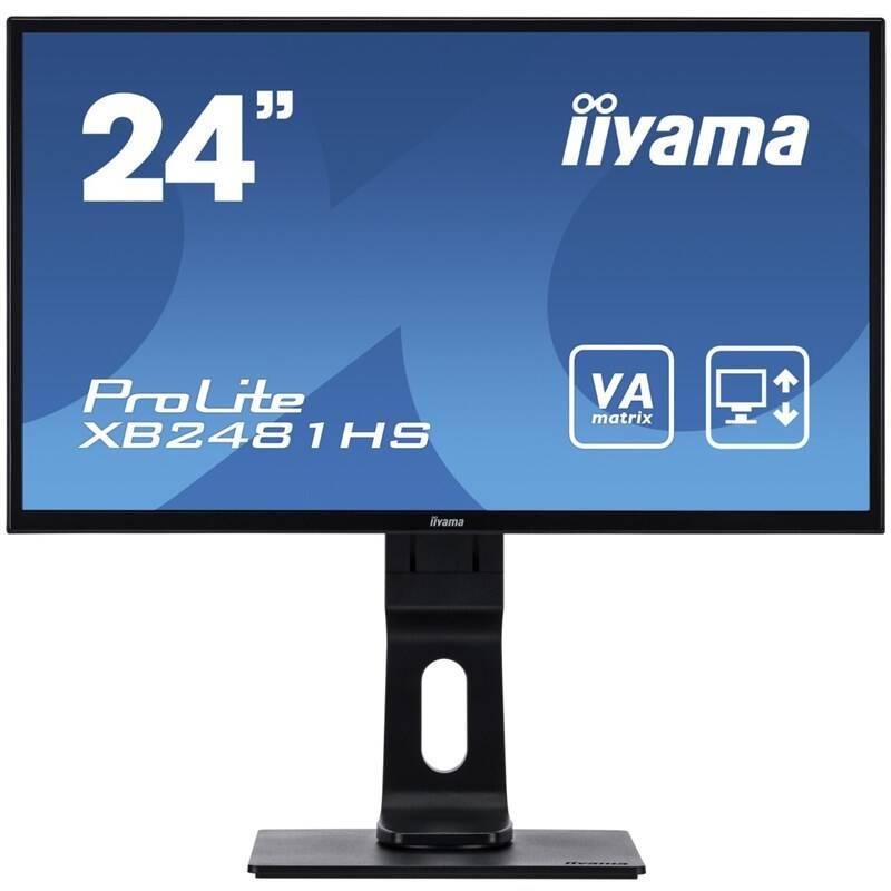 Monitor IIYAMA XB2481-B1 černý