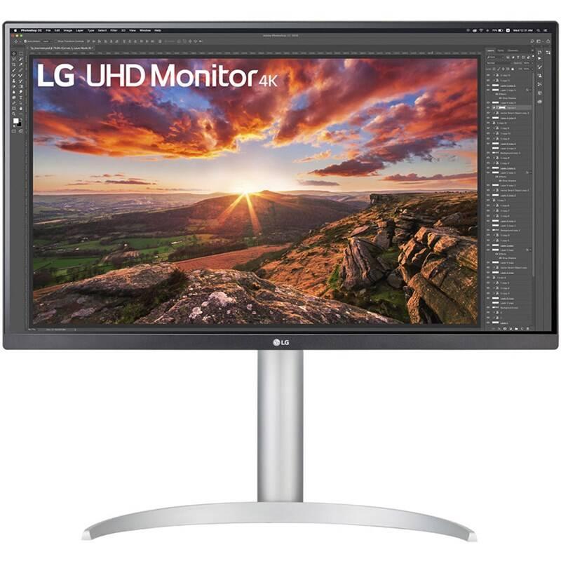 Monitor LG 27UP850 černé stříbrné