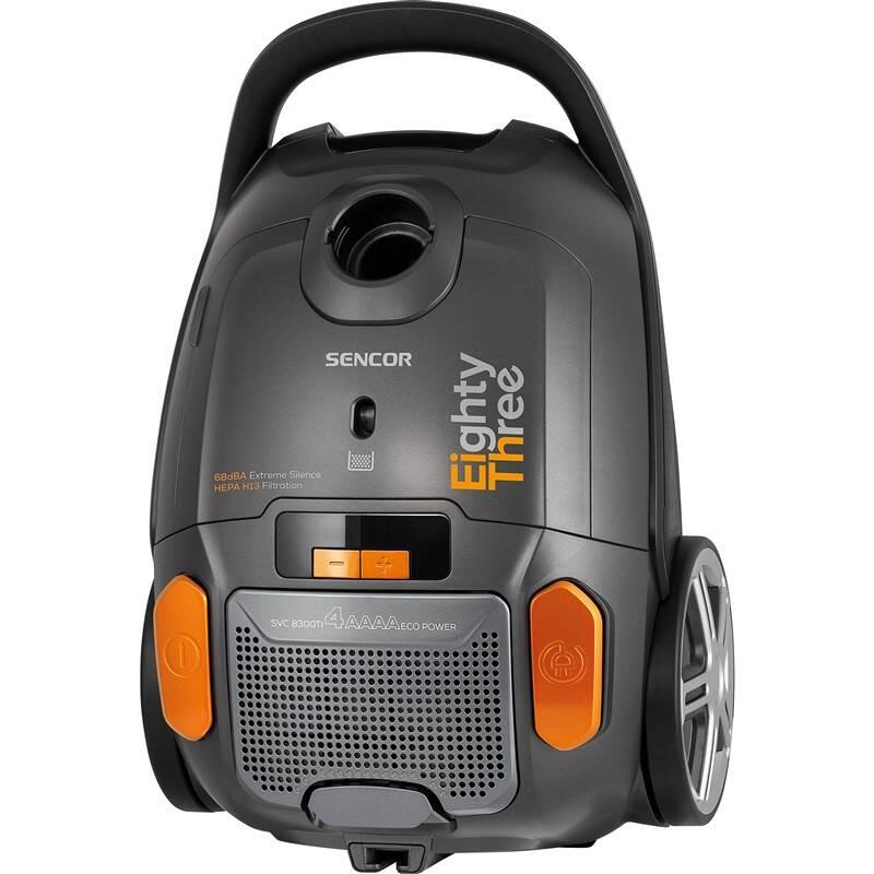 Podlahový vysavač Sencor SVC 8300TI černý oranžový