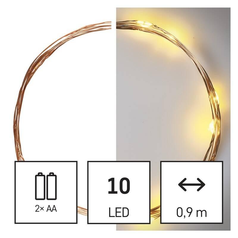 Vánoční osvětlení EMOS 10 LED nano