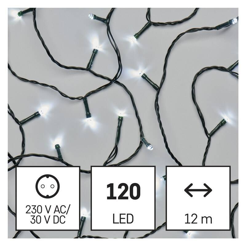 Vánoční osvětlení EMOS 120 LED řetěz,