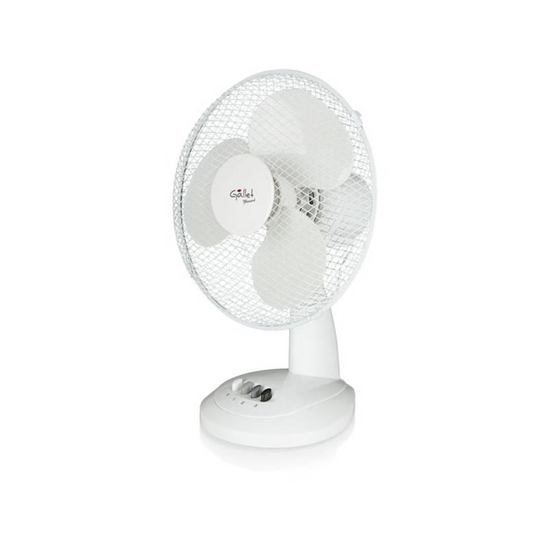 Ventilátor stolní Gallet VEN12 bílý