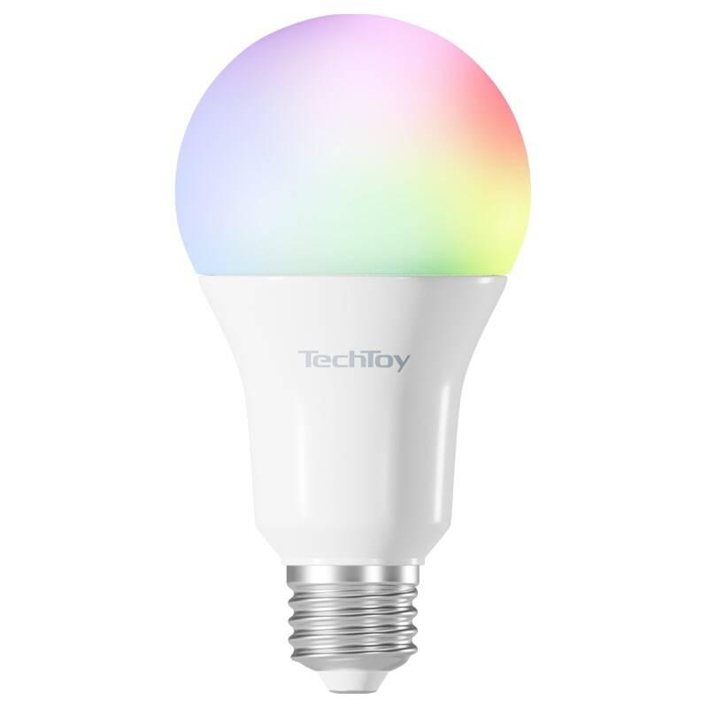 Chytrá žárovka TechToy RGB, 11W, E27, Chytrá, žárovka, TechToy, RGB, 11W, E27